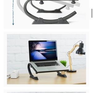 VIVO Black laptop stand